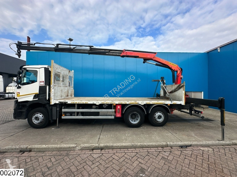 Camión Renault C 380 EURO 6, 6x2, Palfinger