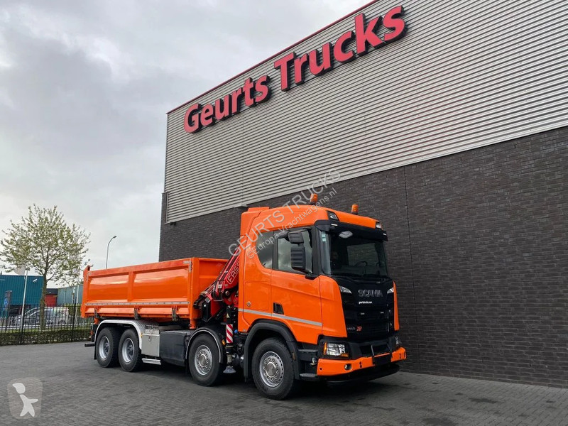 Kamion Scania R650 V8 NS XT 8X4 + KIPPER +...