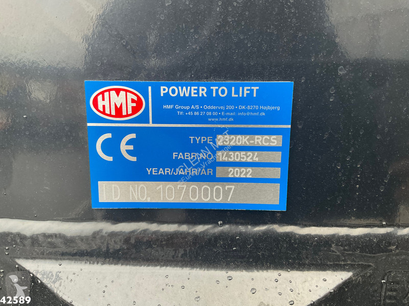 Camion DAF FAN  430 HMF 23 Tonmeter laadkraan