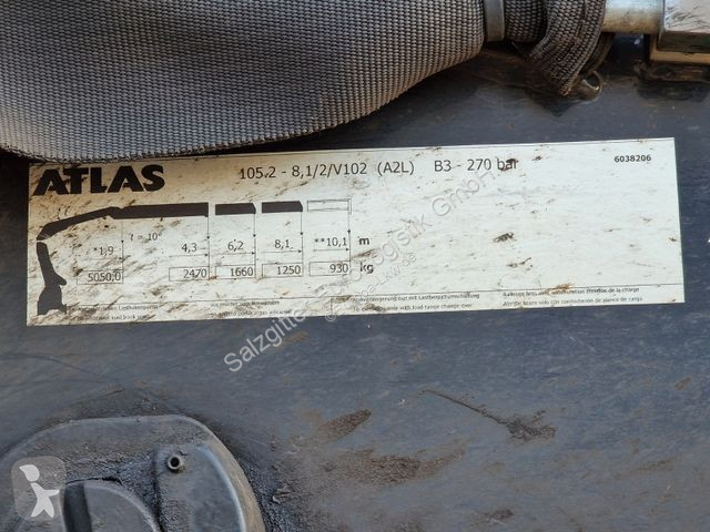 Kamion Mercedes 1830 / Atlas 105.2 - A2L / NEUE...