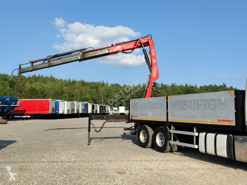 Kamion Volvo FM 440 6x4 HDS FASSI F170 Składany...