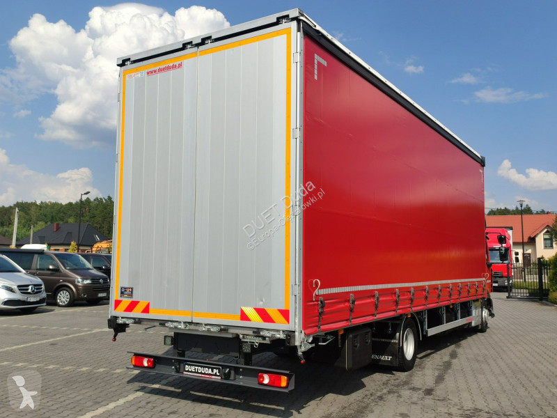 Kamion Renault D12.240 E6 Firana Tył Drzwi...