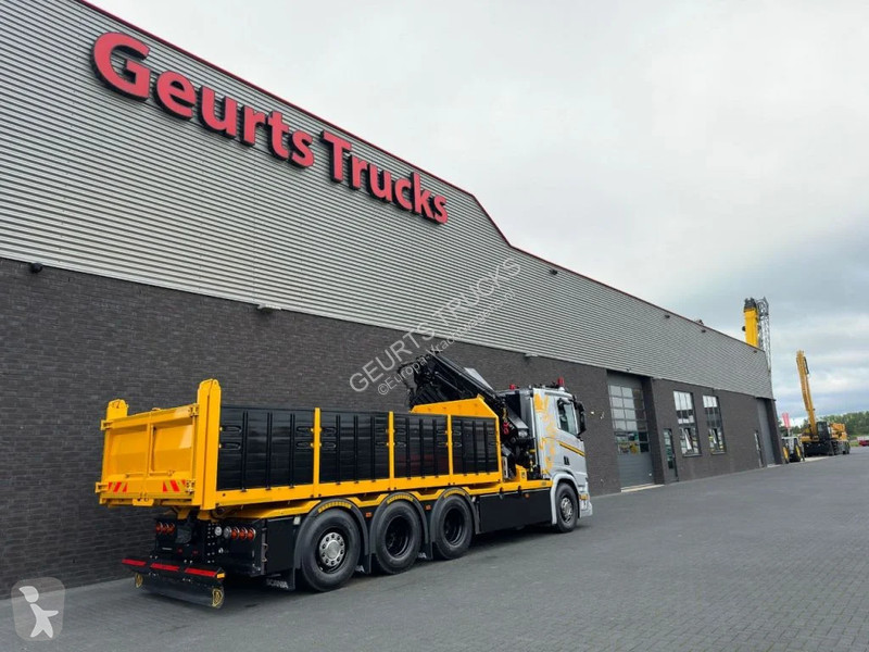 Kamion Scania R530 V8 NS 8X4 TRIDEM MET HYVA 2Z...