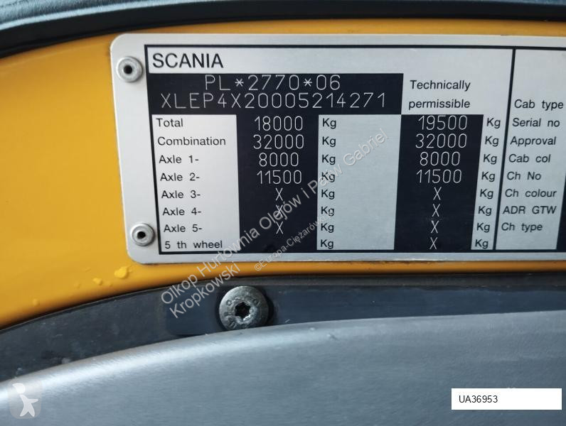 Lastbil Scania WW DROMECH