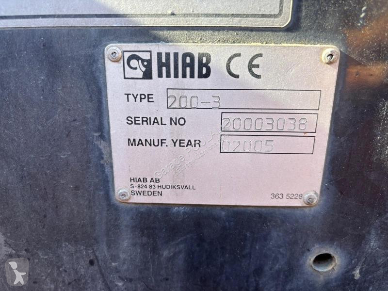 Kamion DAF PLATEAU GRUE HIAB 200 C FAN