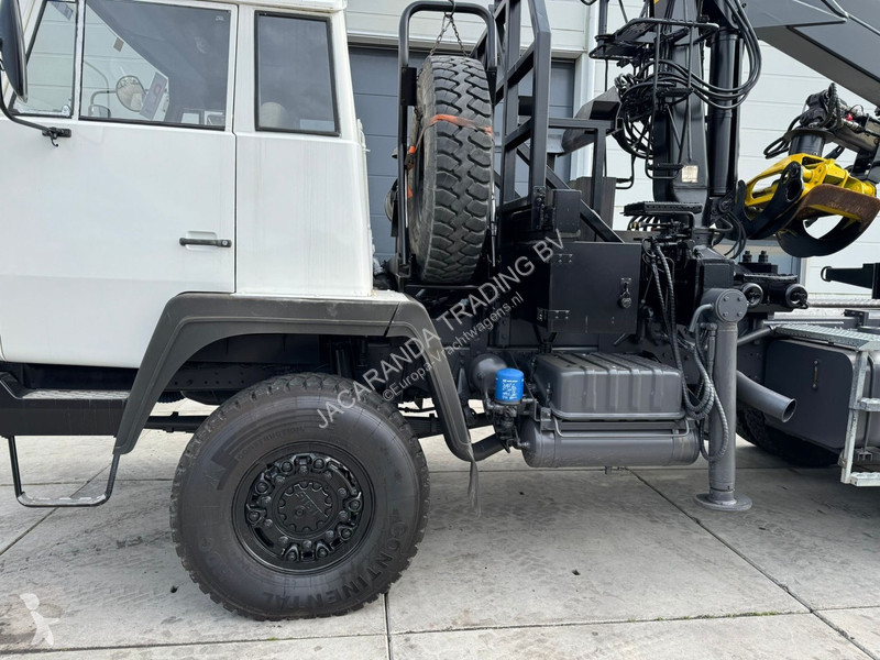 Camion Steyr 1491.310 6x6 Loglift 190 + dolly +...