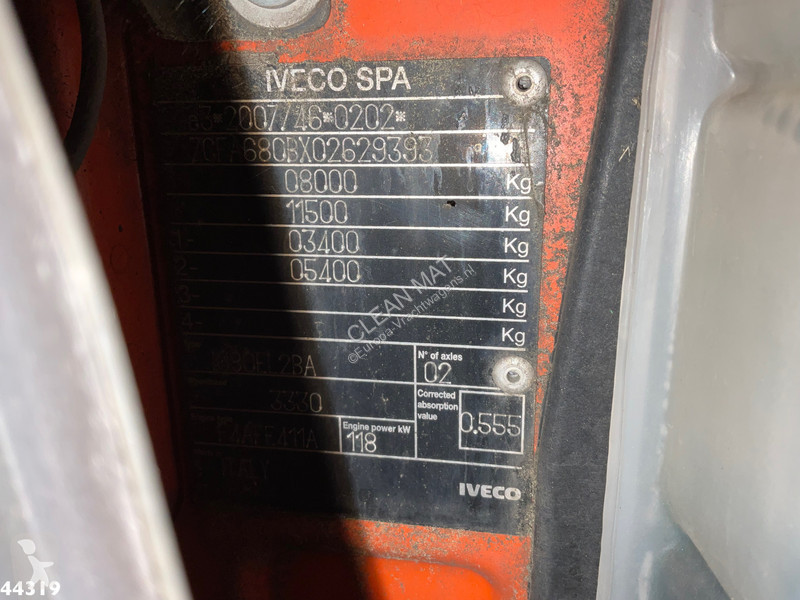 Camion Iveco 80EL16 Euro 6 Autotransporter met...