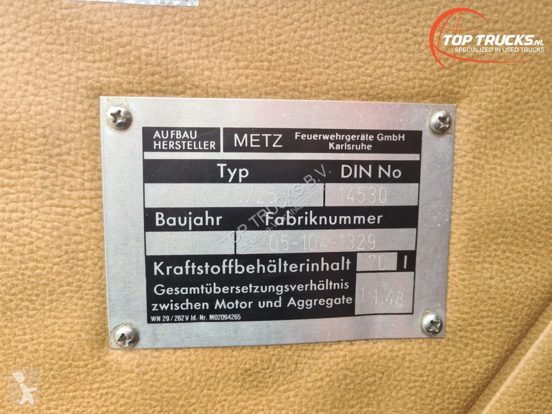 Kamion Mercedes 4x4 - 1.200 ltr...