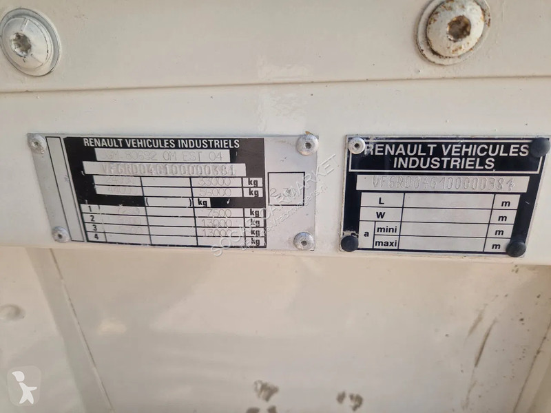 Kamion Renault R385 R357 6x4 chassis Full steel...