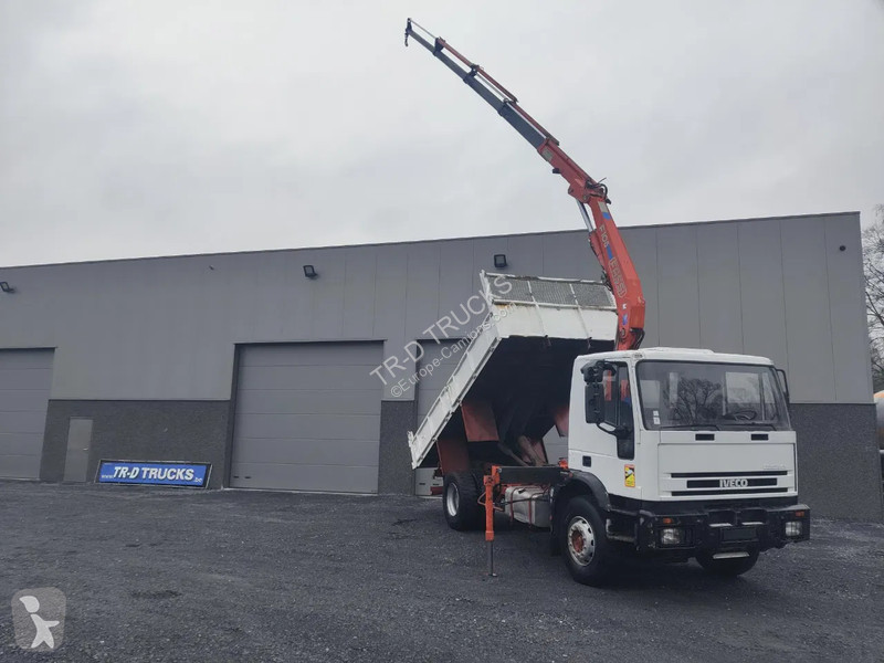 Camion Iveco 190 E27 - TIPPER + CRANE FASSI -...