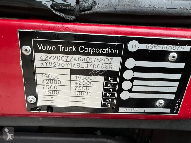 Camion Volvo 280 4X2 - EURO 6 + DHOLLANDIA LIFT