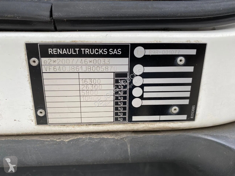 Camion Renault D16.280 / Closed Box / Automatic...