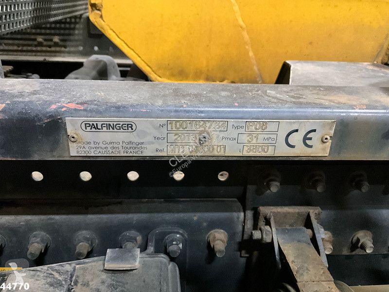 Camión MAN 12.250 Palfinger haakarmsysteem