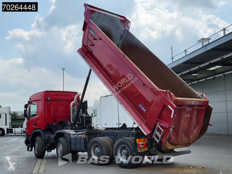Camion Scania P410 8X4 N Truck 19m3 tipper Body...