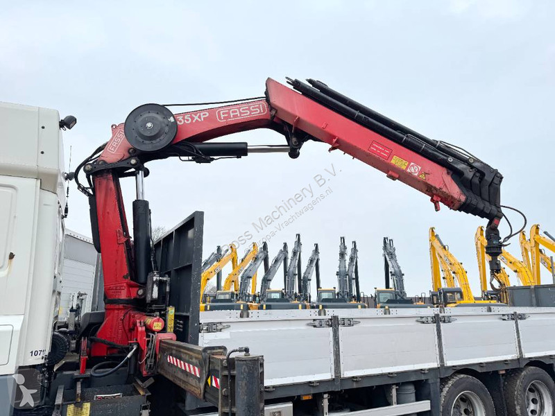 Kamion DAF 410 + 21m kran Fassi Crane 21ton/m +...