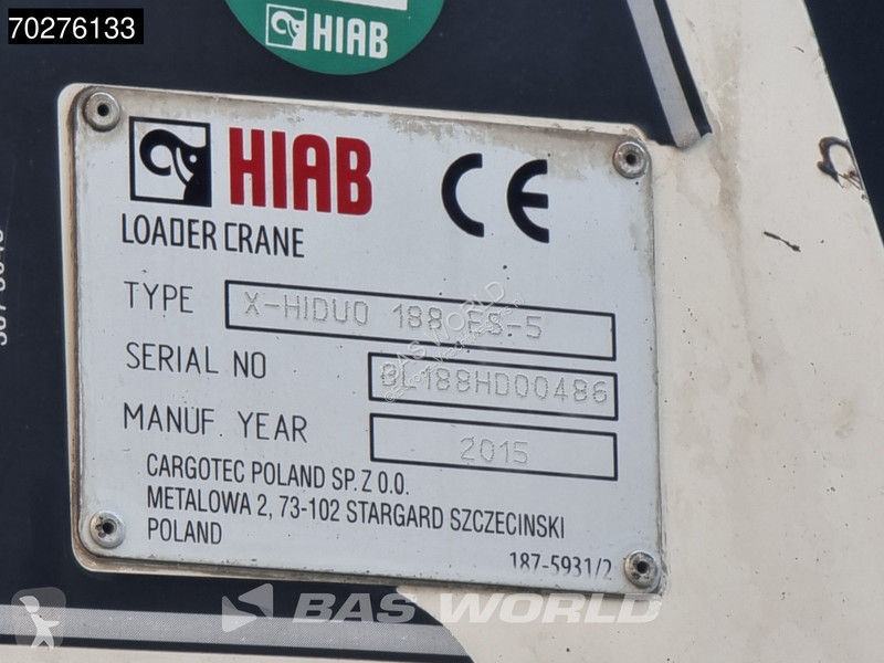 Kamion Mercedes 2636 6X4 HIAB X-HIDUO 188 ES-S...