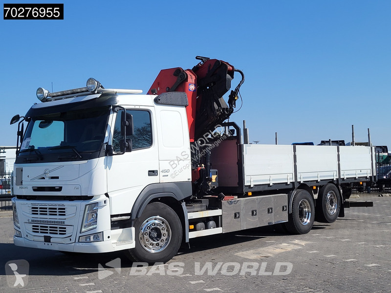 Kamion Volvo 450 6X2 HMF3220 K5 + Jib K5 Crane...