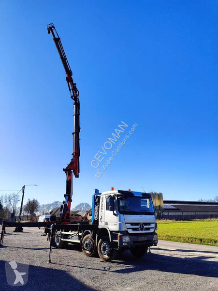 Camion Mercedes 4151 V8 8x4 Palfinger PK78002 +...