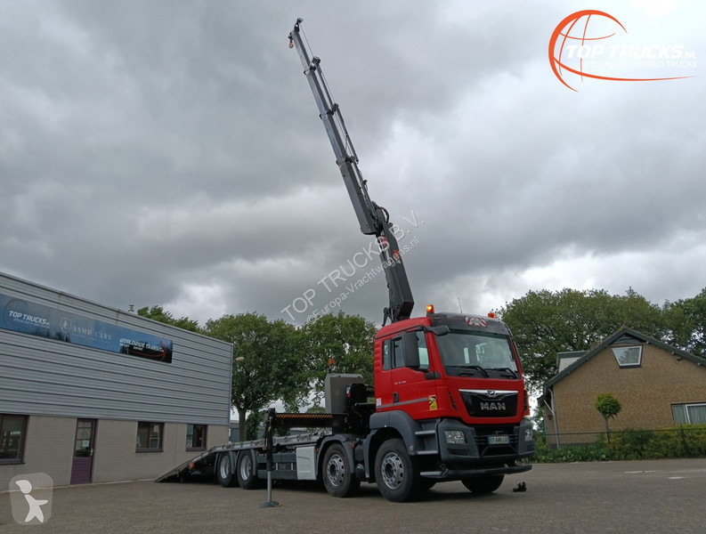 Camion MAN 35.360 8x2 - Hiab 22 TM Kraan,...