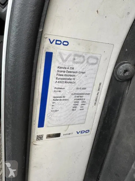 Kamion Scania 230 Fleisch Rohrbahnen