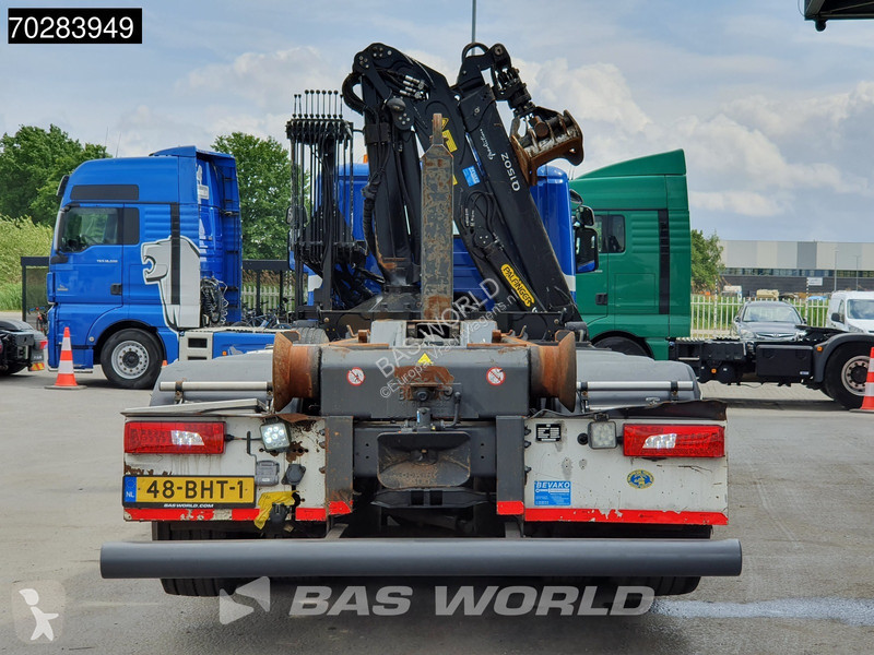 Camion Scania P410 8X2 N-Truck Palfinger Q150Z...