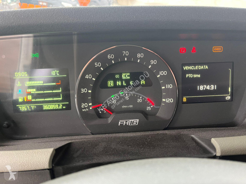 Lastbil Volvo FH 16 600 6x2*4 HIAB 166E-5 HIPRO...