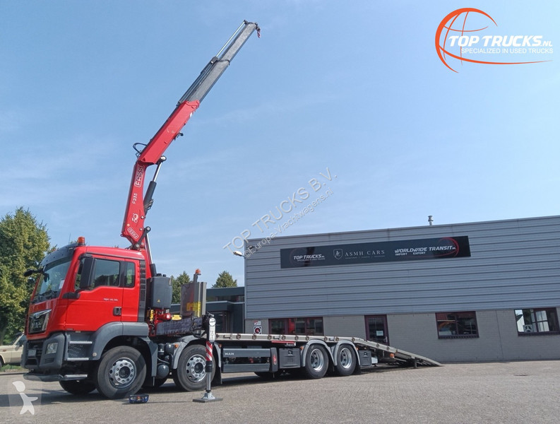 Camion MAN 35.360 8x2 - Fassi 23TM Kraan,...
