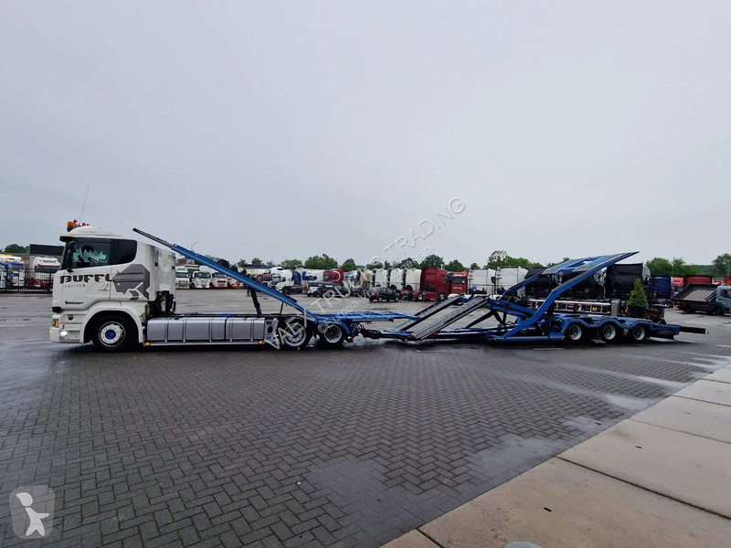Lastbil Scania 6x2 Trucktransporter GS Meppel +...