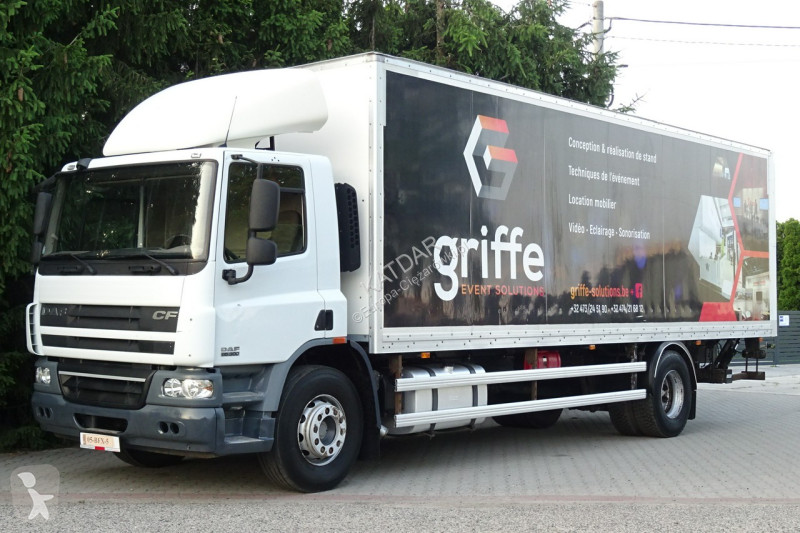 Lastbil DAF 65300 Euro 5 kontener 21 pal, winda...