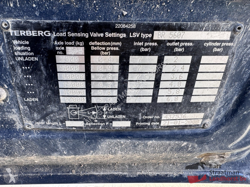 Camion Terberg FM2000-T 8x8 Euro 5 met kipper...