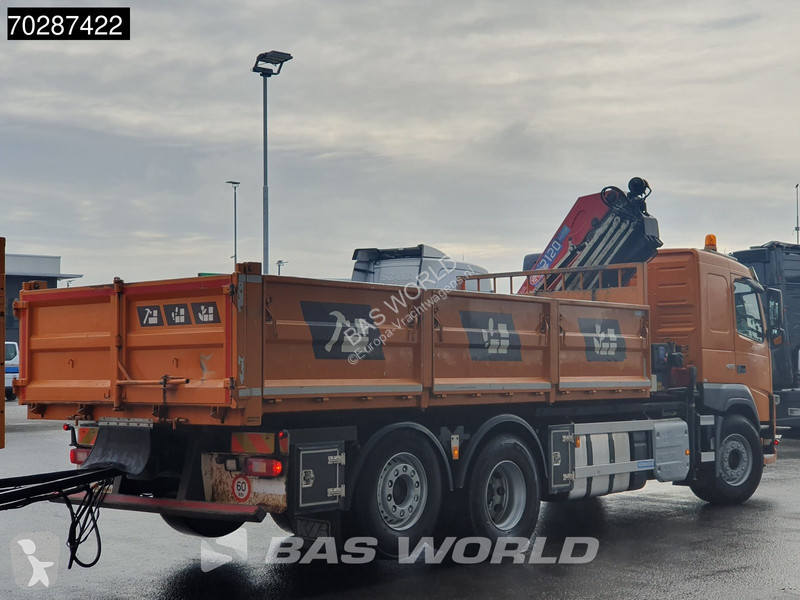 Kamion Volvo 420 6X2 HMF 2120 K 4 Crane...