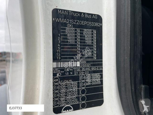 Lastbil MAN TGS 6x2*4 Euro 6 Chassis ADR