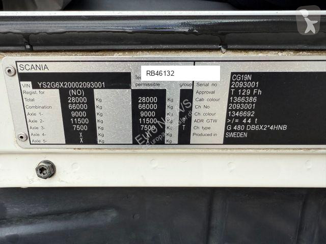 Camion Scania G480 6x2*4 ADR Chassis /...