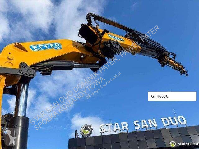 Kamion Volvo FMX 500 8x2 Effer 585 Fly Jib...