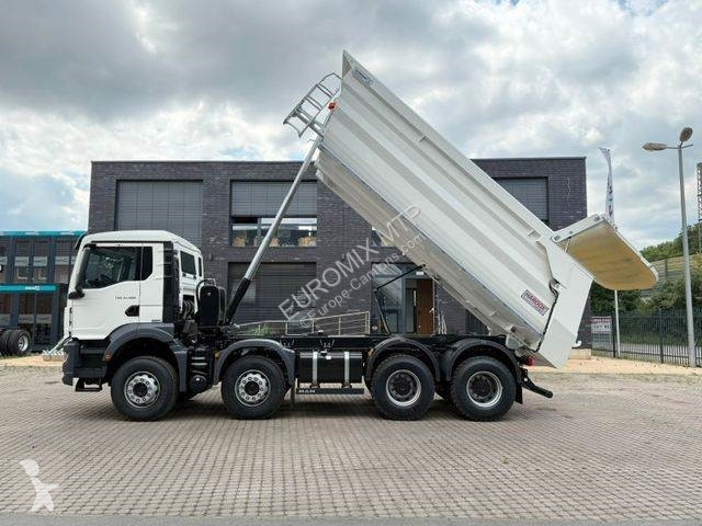 Lastbil MAN TGS BB 8X4 Euromix Mulden Kipper...