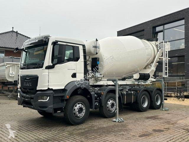 Lastbil MAN TGS 8x4 WECHSELSYSTEM KIPPER+MISCHER