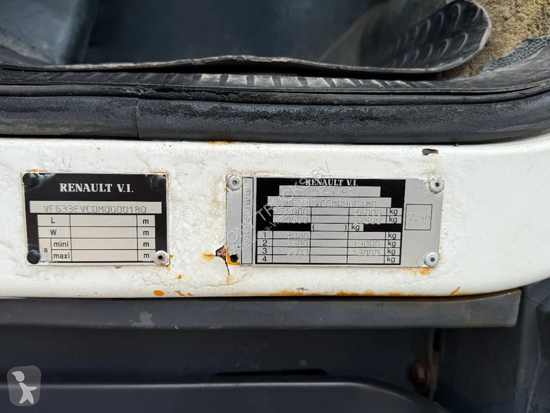 Camion Renault 400 6X6 Tipper Spring/spring ZF...