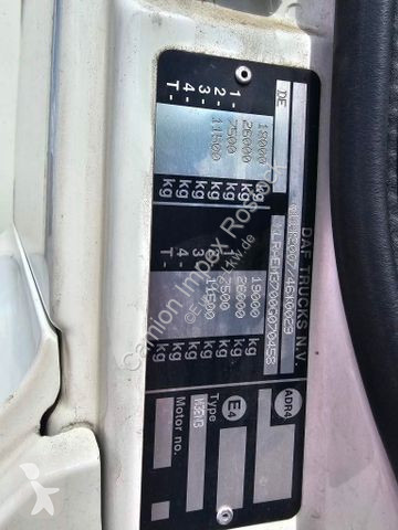 Camion DAF DAF  310 Space Cab, Gardine,...