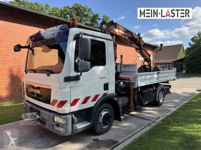 Camion MAN TGL 3 S-Kipper Atlas 75 10m -1t....