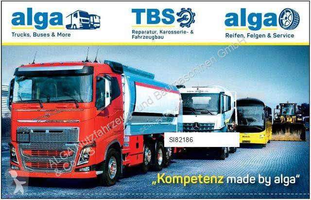Camion Mercedes 814 F/Feuerwehr/Pumpe/9 Sitze
