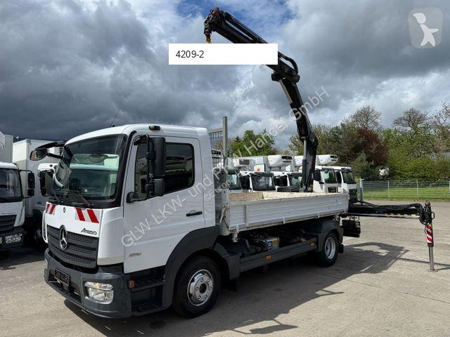 Camión Mercedes ATEGO 816 Kipper 2-Seiten*KRAN...