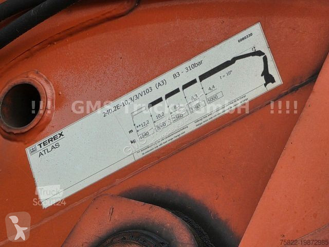 Kamion Mercedes 1836 / 4X4 ALLRAD / 13m Atlas...
