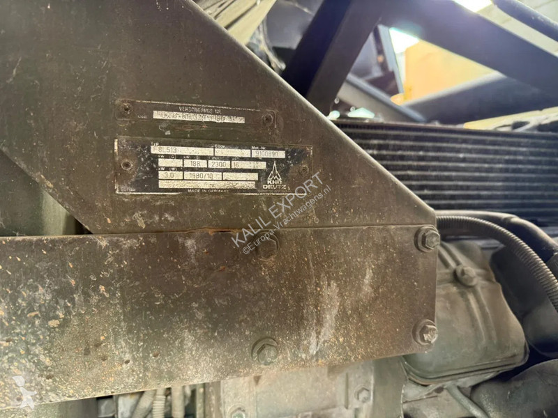 Lastbil MAN KAT 4x4 V8 Deutz Engine Open Box...