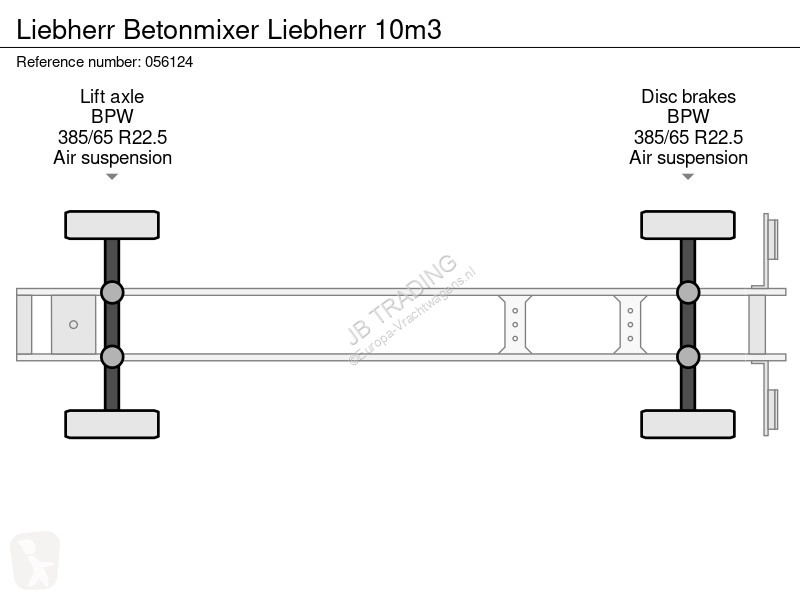 Beton Liebherr Betonmixer Liebherr 10m3