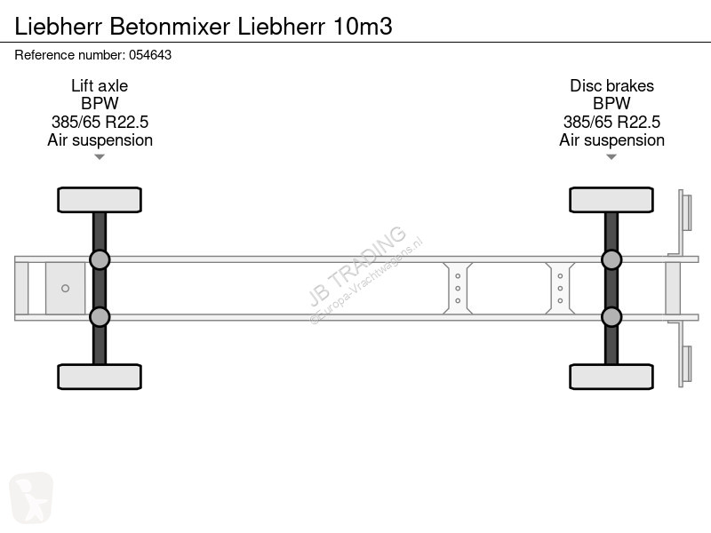 Beton Liebherr Betonmixer Liebherr 10m3
