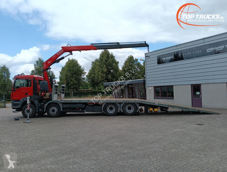 Camion MAN 35.360 8x2 - Fassi 23TM Kraan,...
