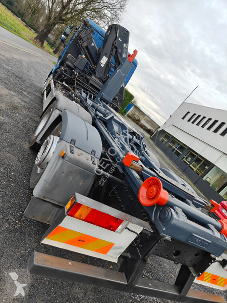 شاحنة MAN 26.400 Container Hyvalift Crane HIAB 144