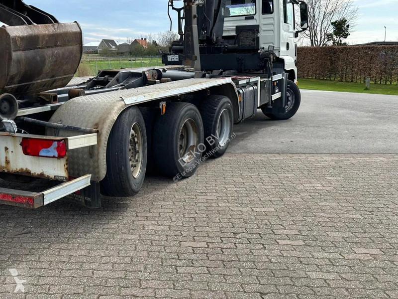 شاحنة MAN 35.400 8X4 !!TRIPLE!! 24tm CRANE/HOOK...