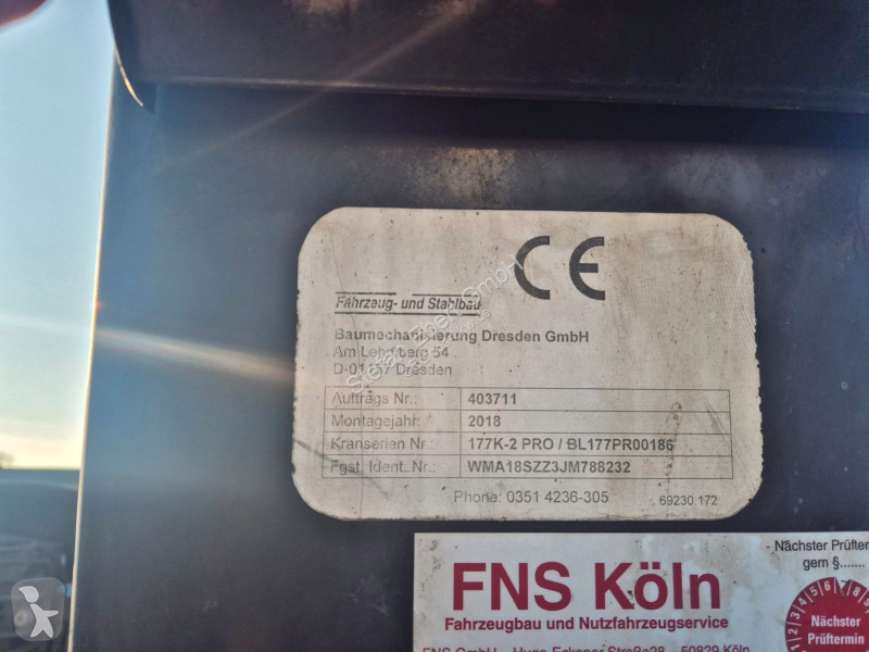 شاحنة MAN 26.460 6x2 Baustoff / Hiab 177 K