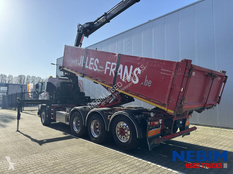 Camión Volvo 460 8X4 tridem - HIAB X-Hipro 166...